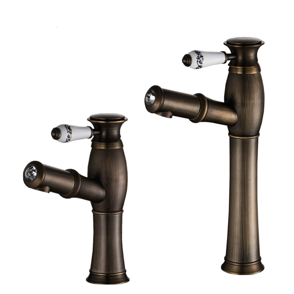 Single Handle Cold And Hot Water Mixing Faucet Single Hole Kitchen