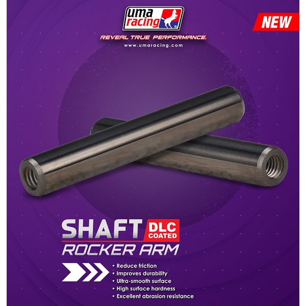 UMA DLC ROCKER ARM SHAFT Y15 & LC135 /RS150 / NMAX & R15 V3 & Y16