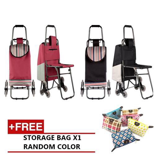 trolley bag with folding chair