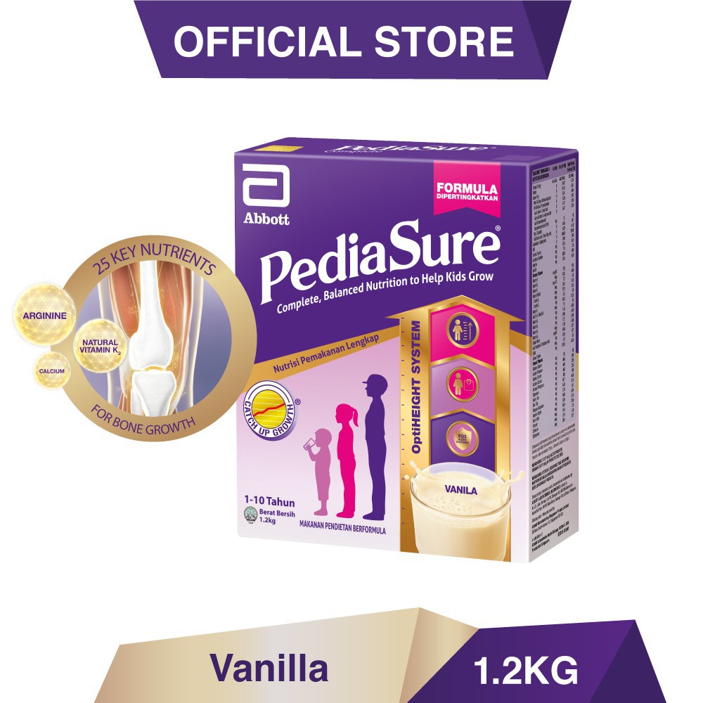 Pediasure vanila 1.2kg exp:2022/5 (twin pack) | Shopee Malaysia