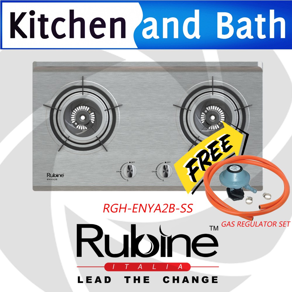 **BEST DEAL** RUBINE HOB PACKAGE RGH-ENYA2B-SS | Shopee ...