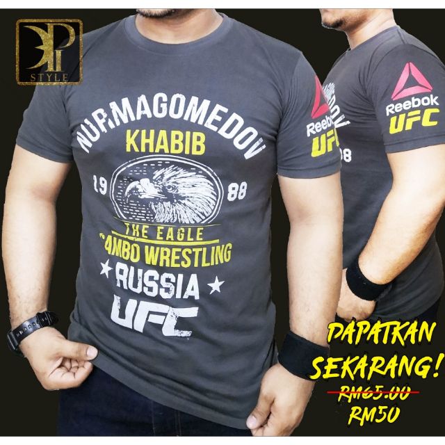 khabib t shirt reebok