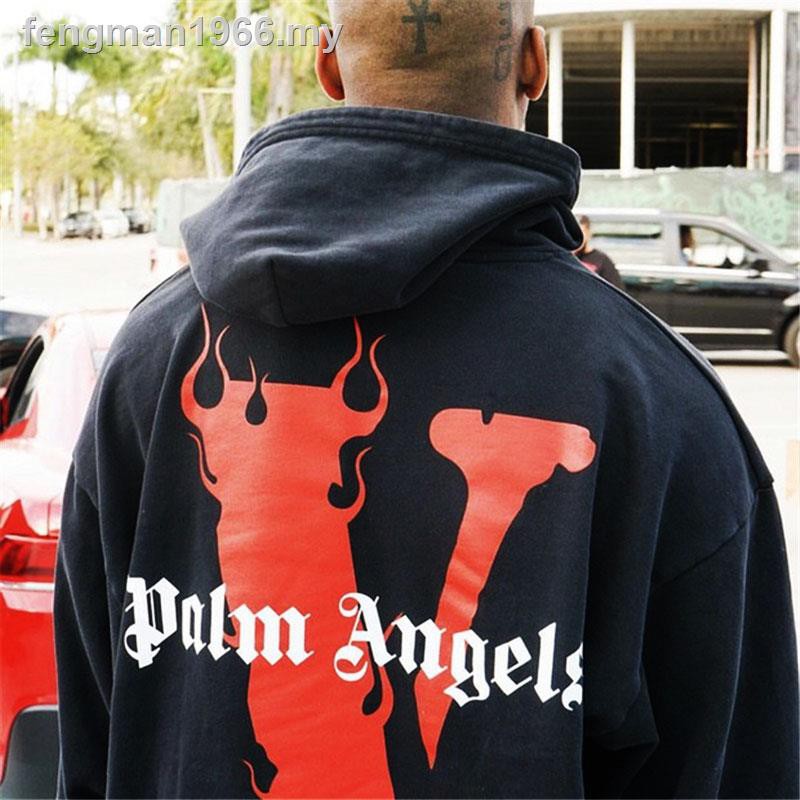 palm angels vlone hoodie