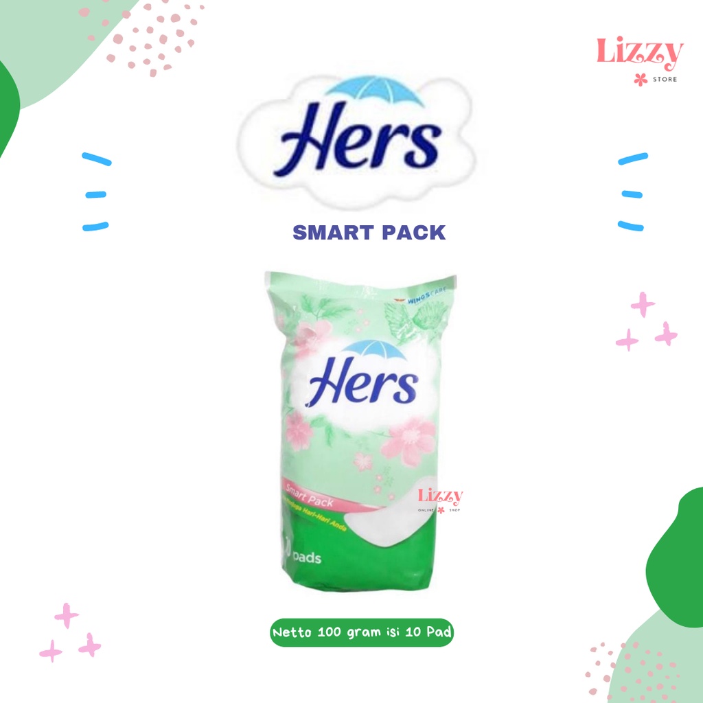 Hers Smart Pack 10pads Sanitary Napkin Packaging Shopee Malaysia