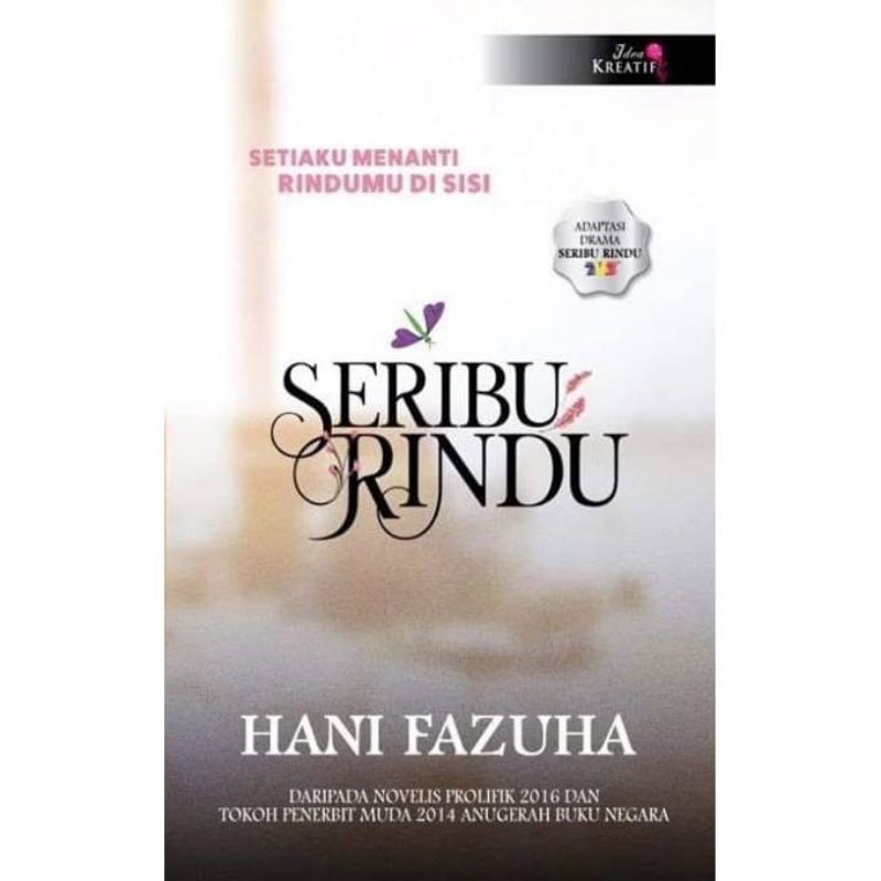 Buy Sale Seribu Rindu Novel Baru Adaptasi Drama Lakonan Zul Ariffin Azira Shafinaz Seetracker Malaysia