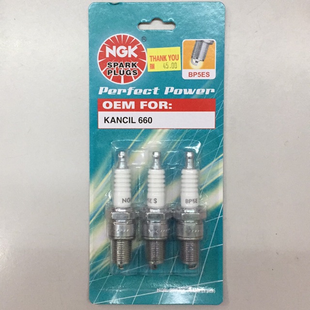 NGK SPARK PLUGS KANCIL BP5ES  Shopee Malaysia