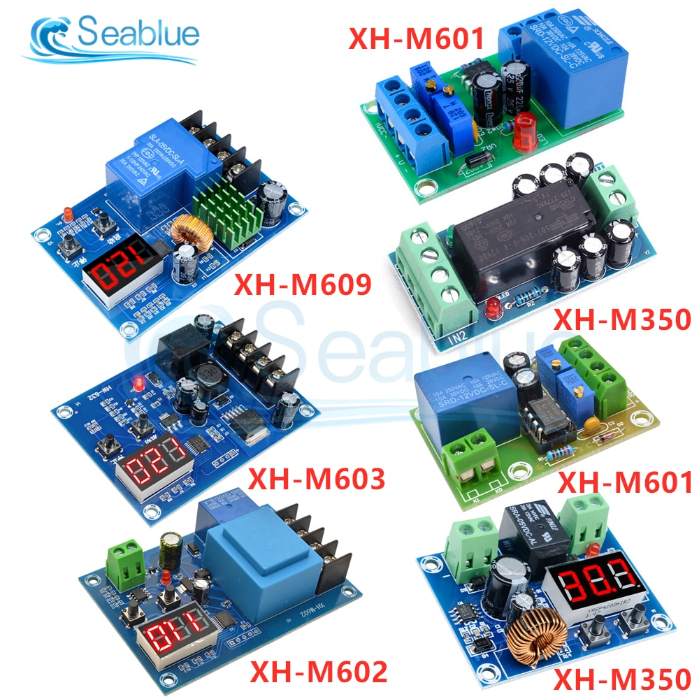 12V 24V Lithium Battery Charging Control Module Protection Board XH ...
