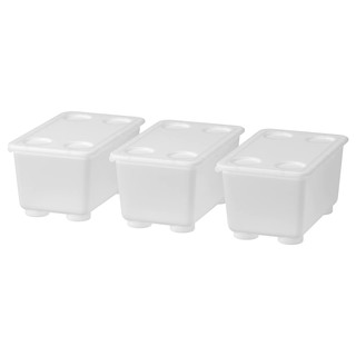 Ikea Dekorera Box With Lid Set Of 2 Ik40472333 Shopee Malaysia