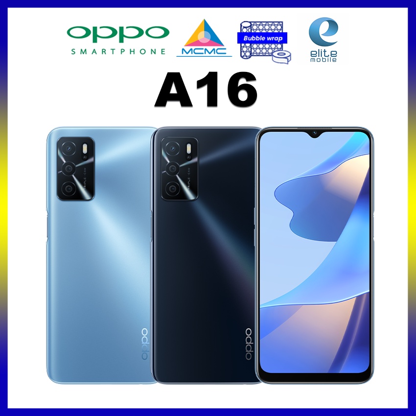 OPPO A16 Smartphone l 3GB RAM + 32GB ROM l Expandable Memory l AI