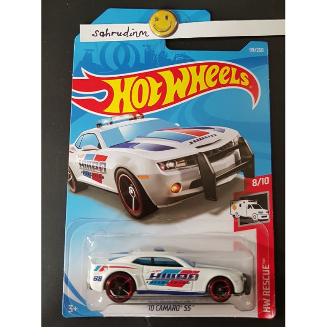 hot wheels 10 camaro ss police