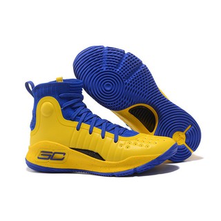 curry 4 blue and white