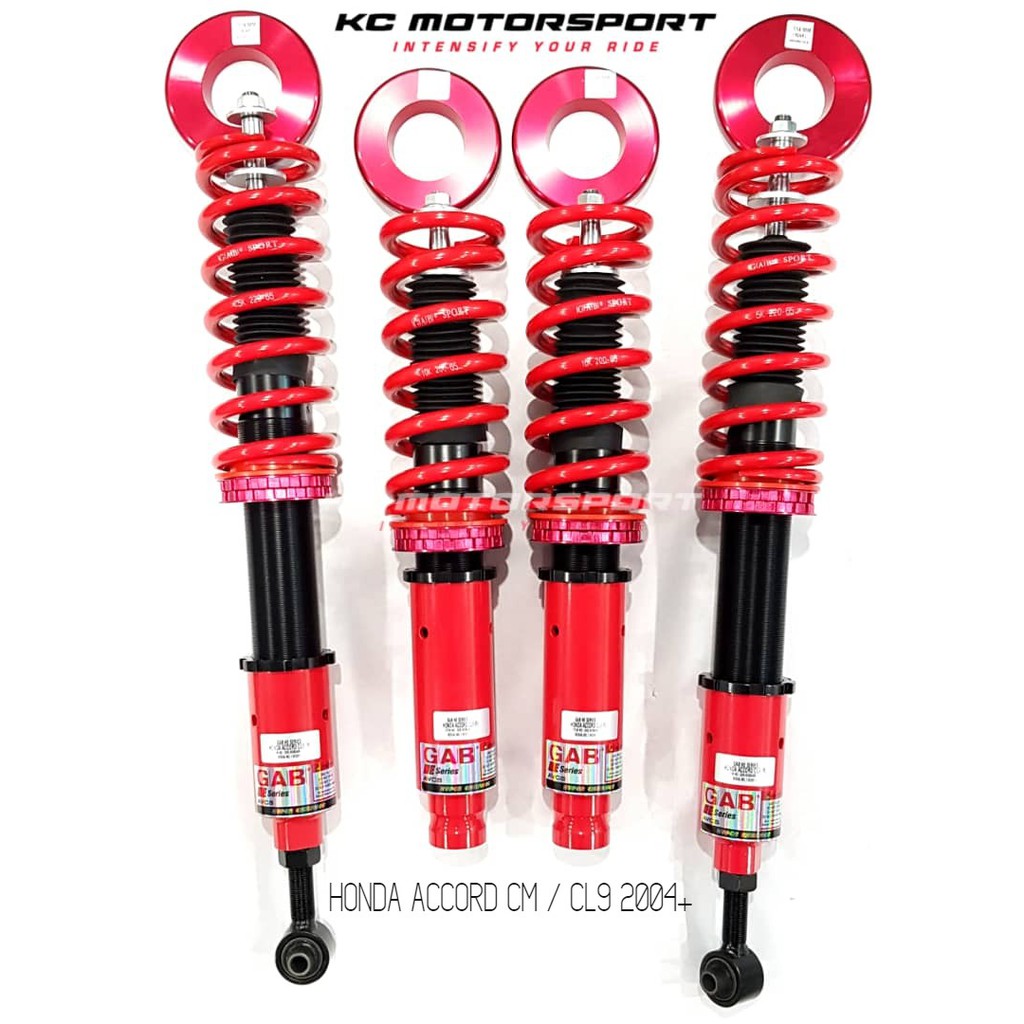 Honda Accord SDA CM 20032007 GAB HE Series Adjustable Suspension