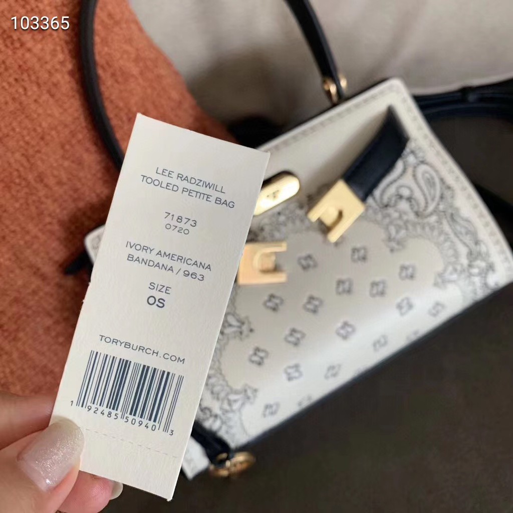 Tory Burch Lady's Lee Radziwill Napa Leather Tote Bag Shoulder Bag | Shopee  Malaysia