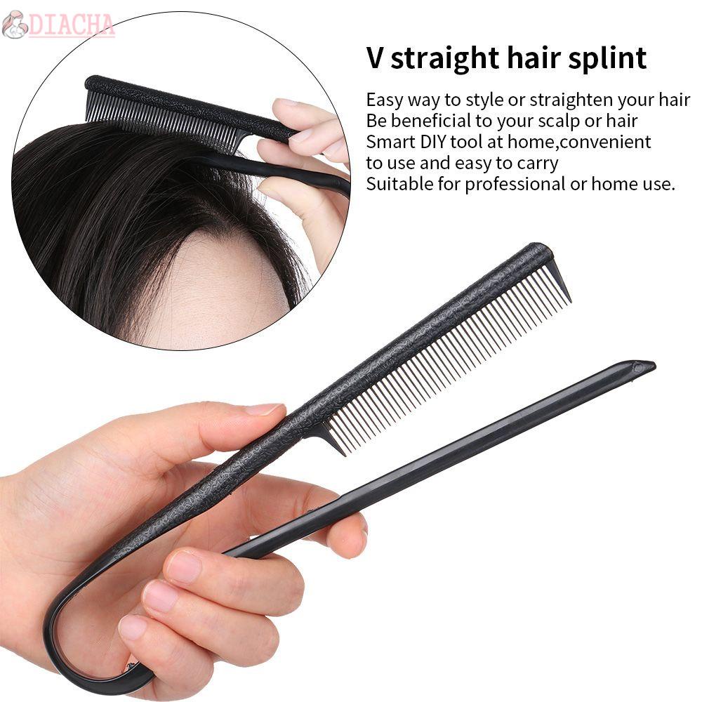 1PC Useful Hair Straighten Salon Comb Hairdressing Smooth Tool Hold Tongs Hair  Styling Tools For Women Hair Brush Straightener – The House Of Braid | 1pc  Useful Hair Straighten Salon Comb Hairdressing