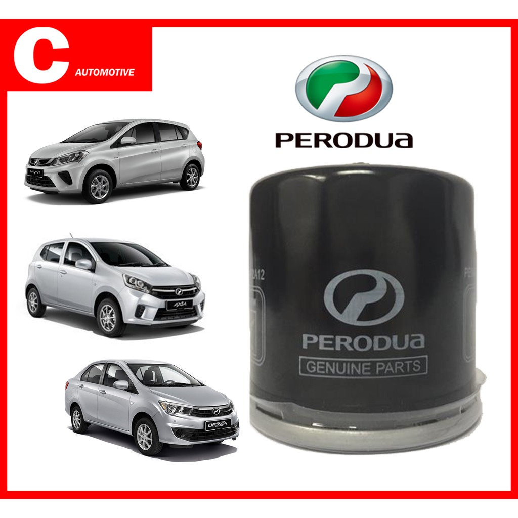 Original Perodua Oil Filter (15601-P2A12) - Bezza, Axia 