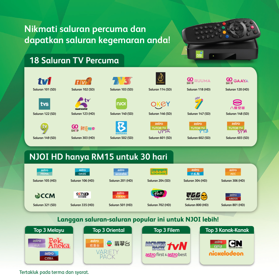 Njoi Hd Box Prepaid Satellite Tv Decoder With Prepaid Rm20 Njoi Hd Channel Shopee Malaysia