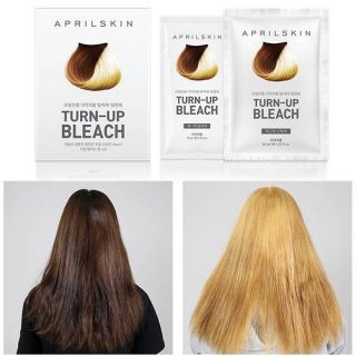 April skin Hair bleach  peluntur warna  rambut  Shopee 