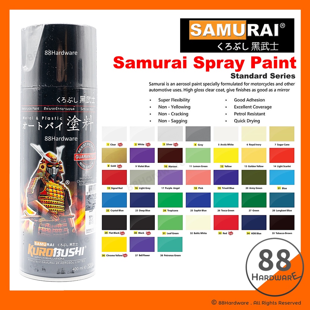 spray samurai Prices and Promotions Feb 2023 Shopee Malaysia