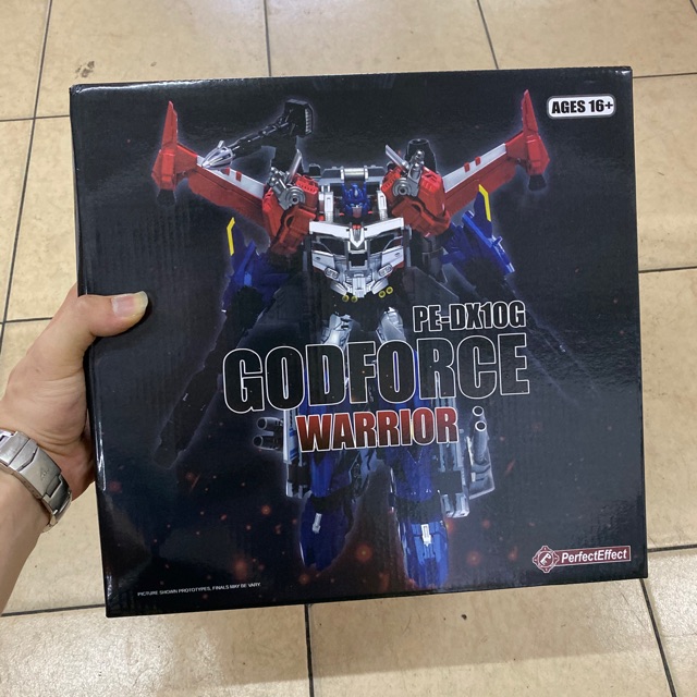 Transformer Perfect Effect Pe Dx10g God Force Warrior Instock Shopee Malaysia