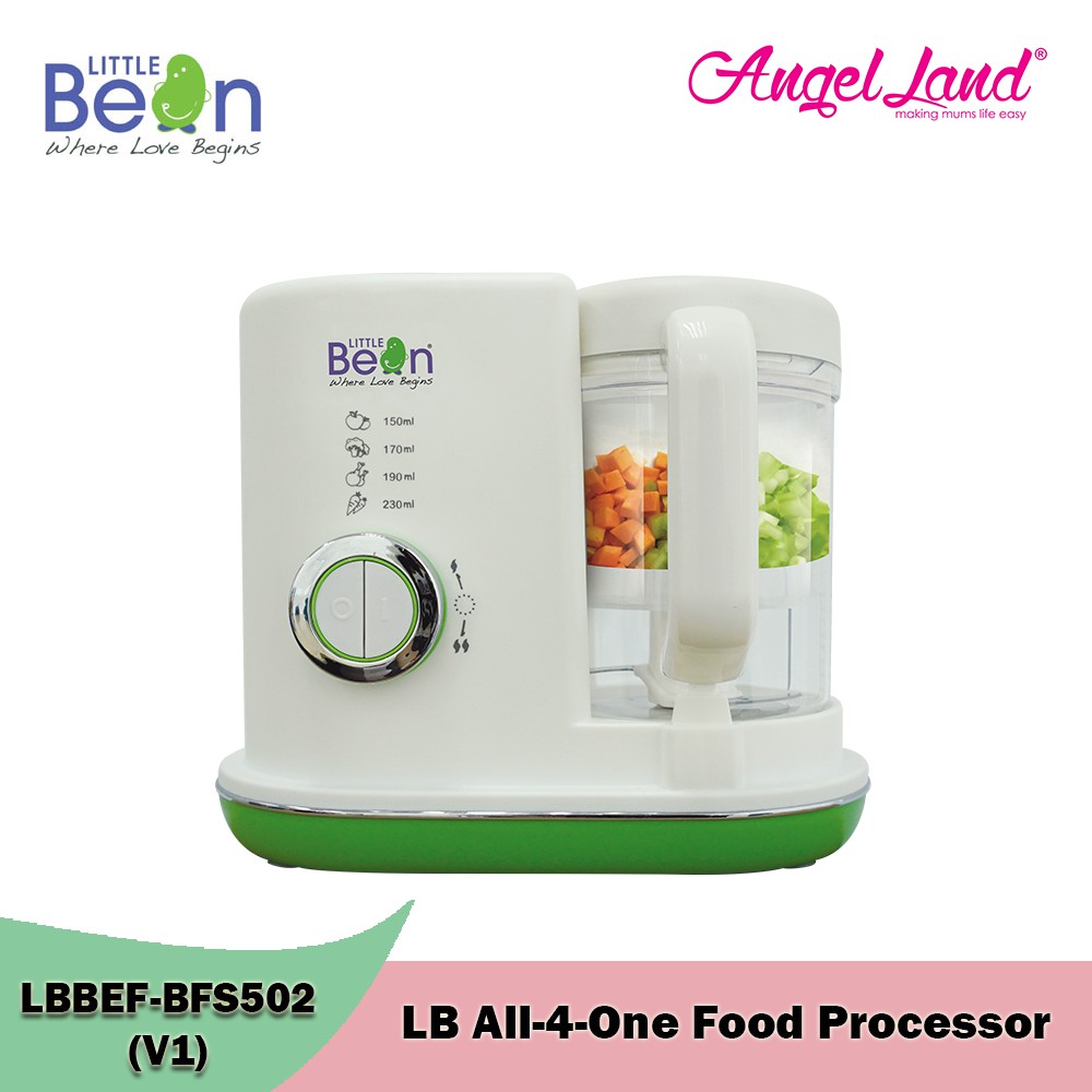 Little Bean All-4-One Food Processor - BB LBBEF-BFS502(V1 ...