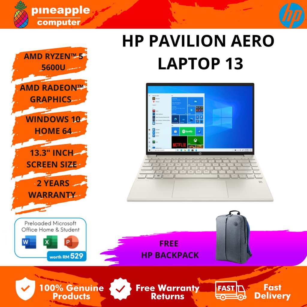 HP Pavilion Aero 13 Price in Malaysia & Specs - RM2046 | TechNave