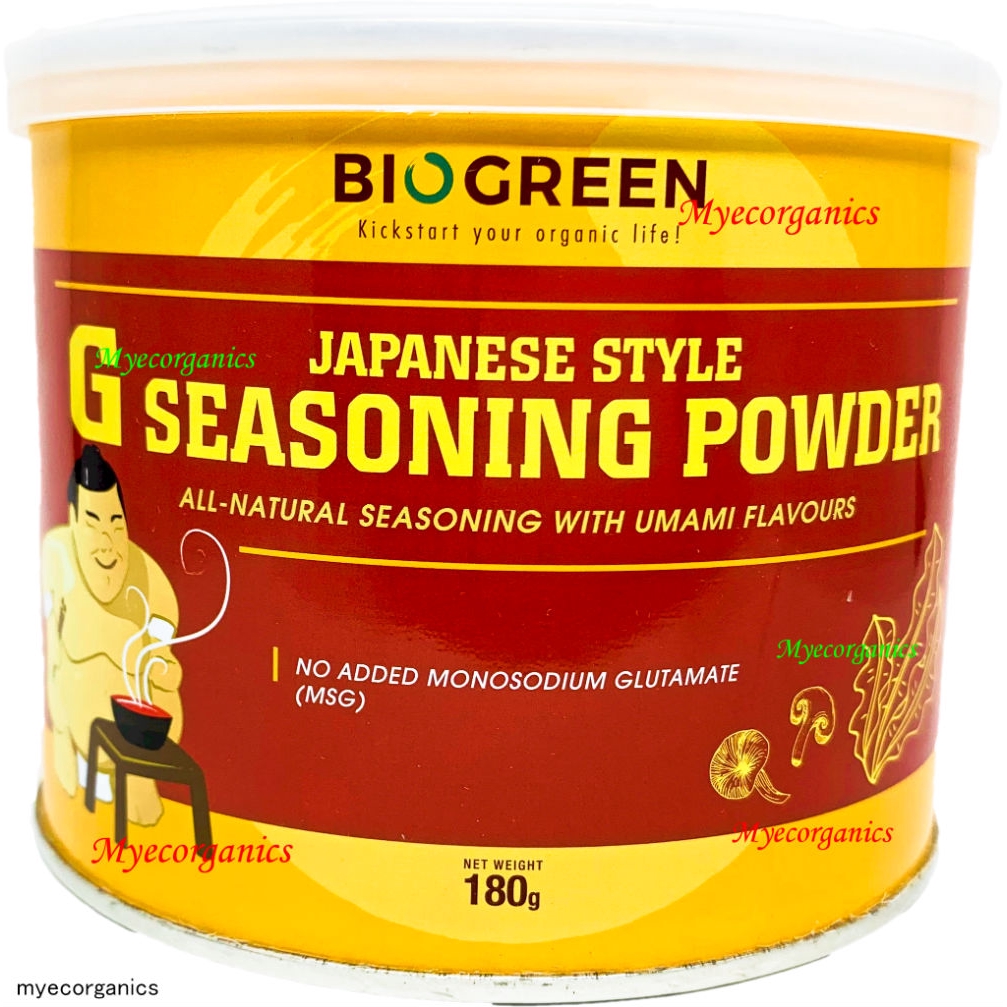 Biogreen G Seasoning Powder 180G, EXP 11/2024 Shopee Malaysia