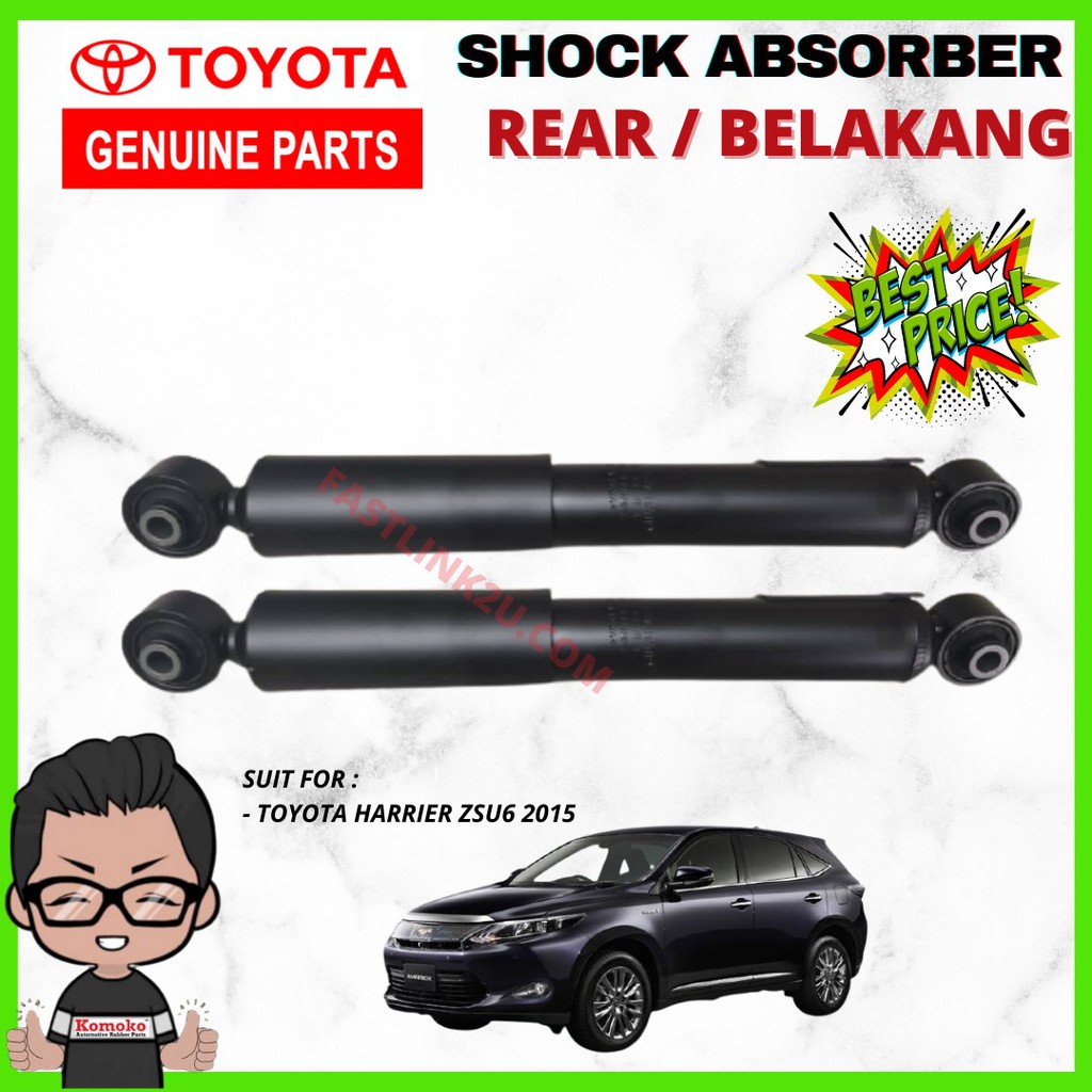 Buy Original Toyota Harrier Zsu6 Mcu60 2015 Rear Belakang Absorber Genuine 100 New Seetracker Malaysia