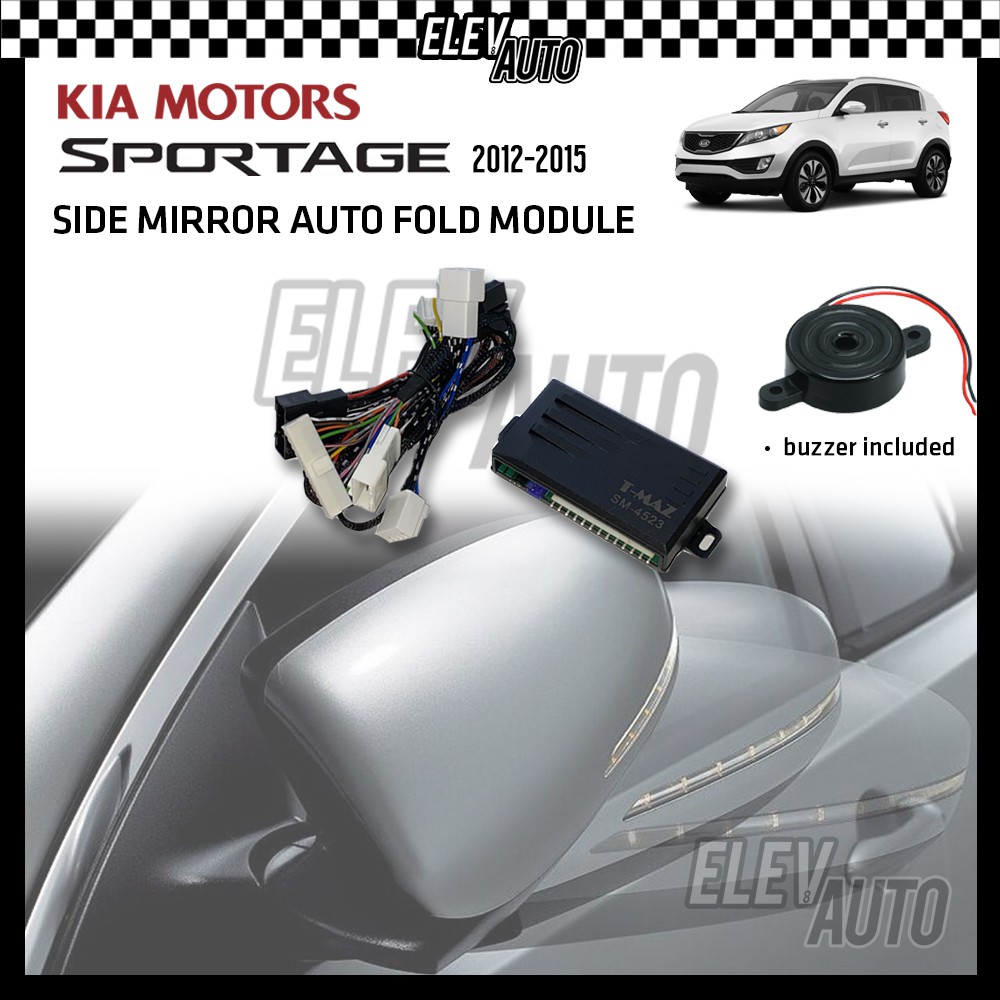 Side Mirror Auto Fold Module Kia Sportage 20122015 Shopee Malaysia