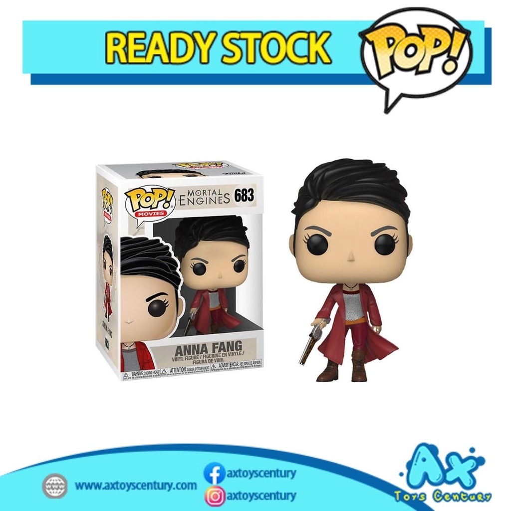 Funko Pop! Movies: Mortal Engines - Anna Fang #683 100% Genuine