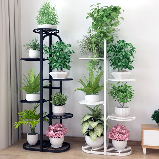 SALE Rak pasu  bunga  bertingkat  besi iron flower pot stand  