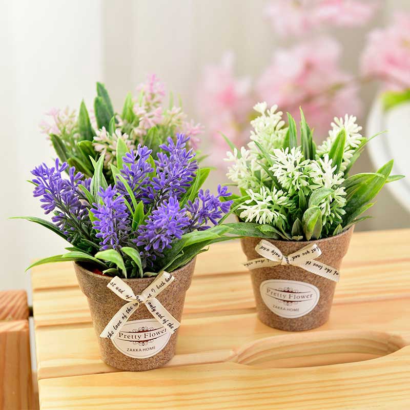 small artificial flowers