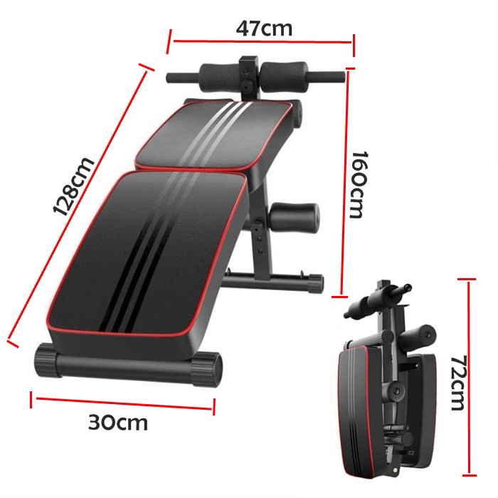 Malaysia Alat Senaman 6 Pack Muscle Perut Senaman Kempis Perut Gym Abdominal Supine Board Fitness Machine