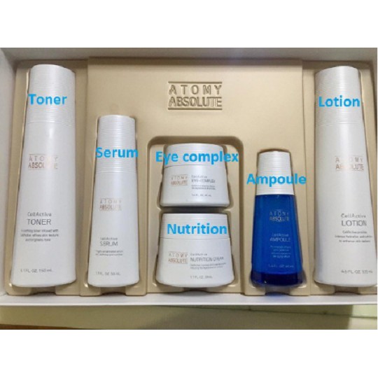 Atomy Absolute Cellactive Skincare Set Shopee Malaysia