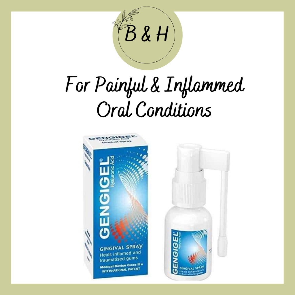 Gengigel Hyaluronic Acid Gingival Spray 20ml Shopee Malaysia