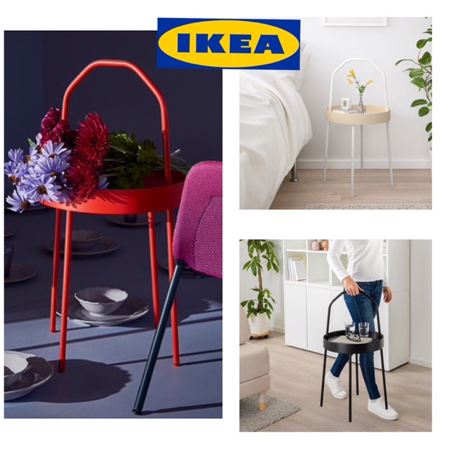 Coffee Table Ikea Burvik White Furniture Tables Chairs On Carousell