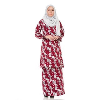 BAJU KURUNG PAHANG MODERN ENGLISH COTTON Dahalia HARGA BAJU KURUNG PAHANG MODERN ENGLISH COTTON Dahalia HARGA