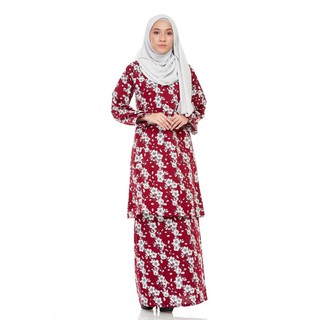  BAJU  KURUNG  PAHANG  MODERN ENGLISH COTTON Dahalia HARGA  