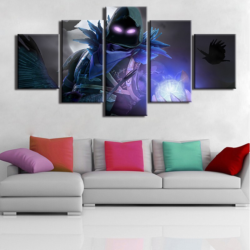 Fortnite Video Game Hd Posters Room Wall Art Canvas Painting Home Decoration Shopee Malaysia