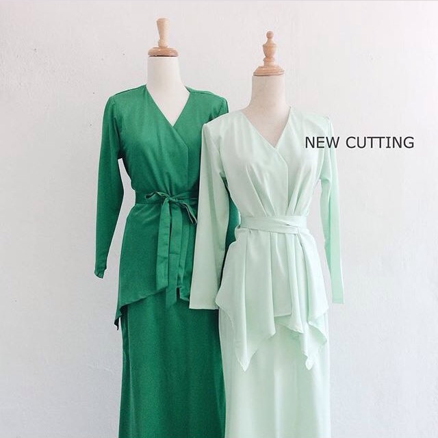 baju kurung ala kimono
