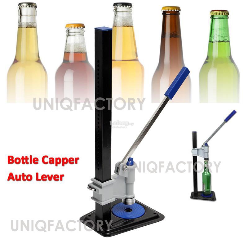 Beer Bottle Capping Manual Pressing Machine Drink Metal Lid Sealing