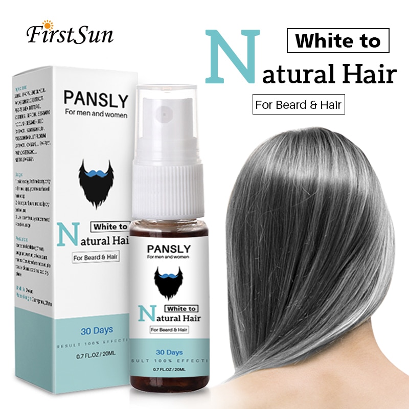 Magical Herbal Cure White Hair Treatment Spray 20ML Remedies Change White  Gray Hair To Black Permanently In 30 Days Naturally | Shopee Malaysia