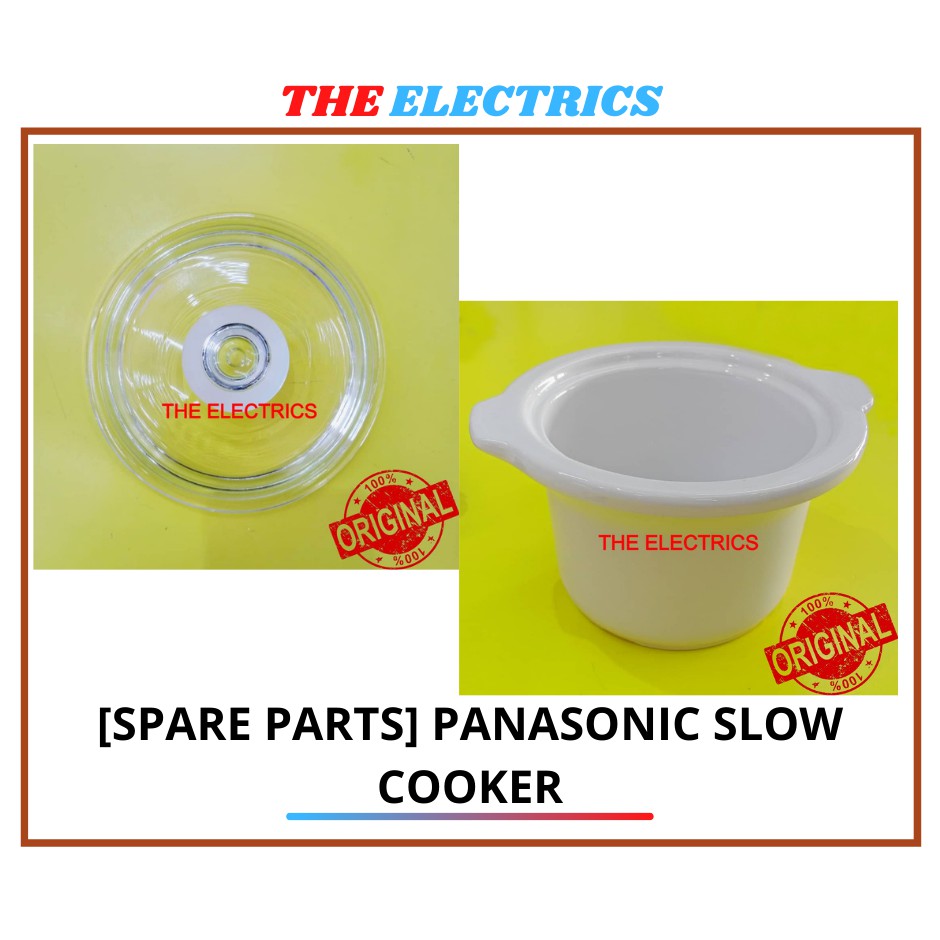 [SPARE PARTS] PANASONIC SLOW COOKER GLASS LID / CERAMIC PAN NF-N15 NF-M15W NF-N30A NF-M301 NF-N31 NF-N50A NF-M501 NF-N51