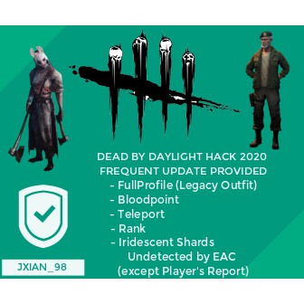 Dead By Daylight Hack 21 Undetected Dbd Hack Bloodpoint Iridescent Shards Rank Etc Shopee Malaysia