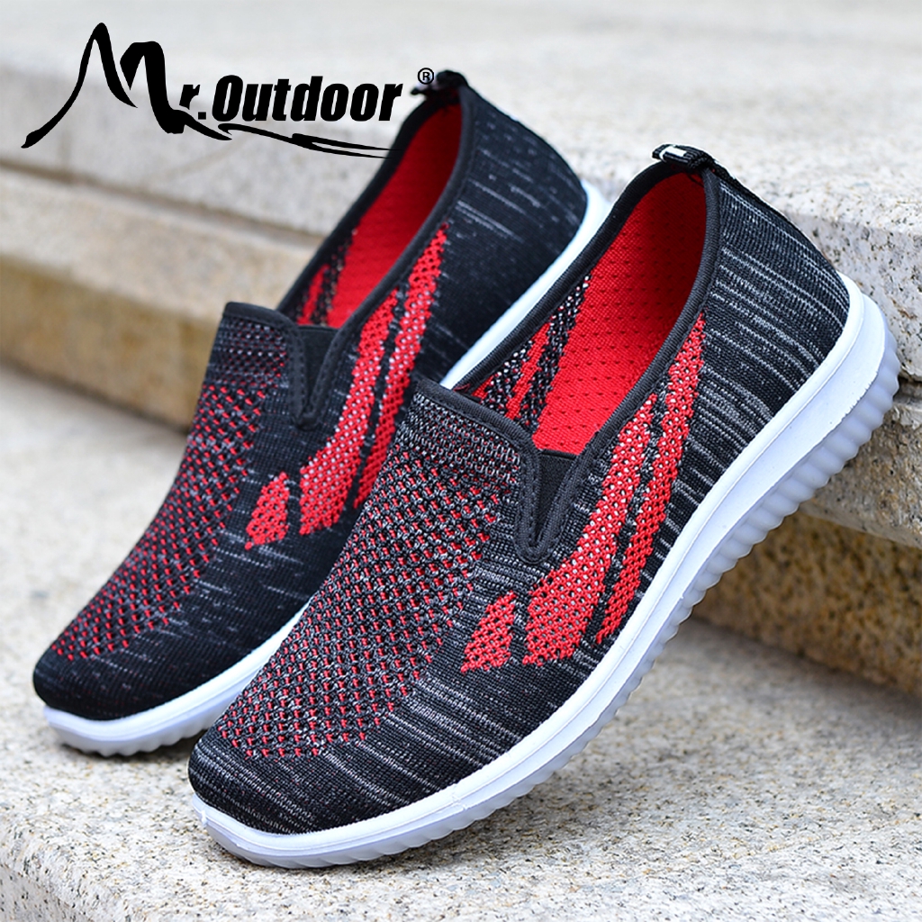 Mr Outdoor Summer Women Breathable Mesh Running Shoes Flyknit Girl