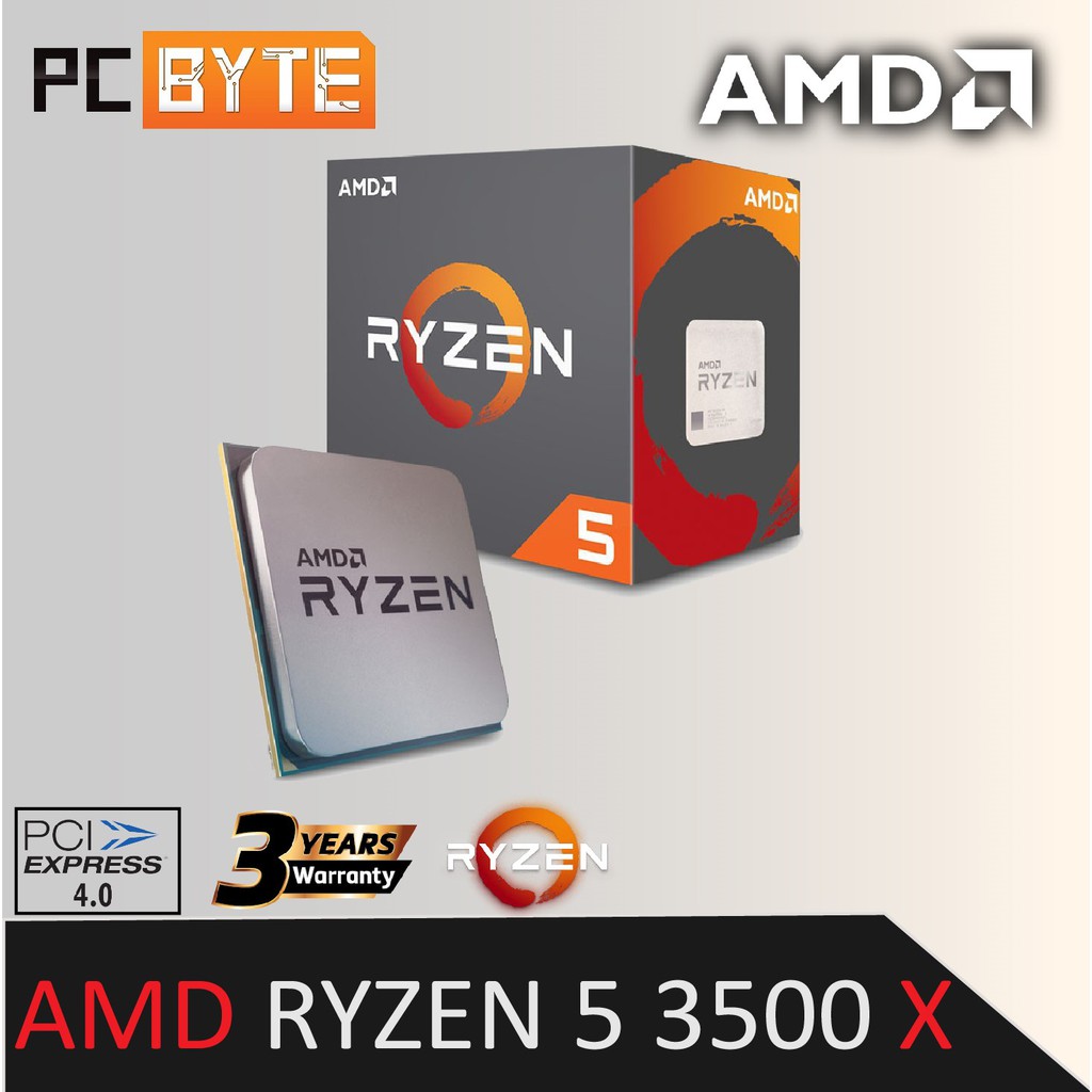 AMD RYZEN 5 3500X 6 CORES PROCESSOR  Shopee Malaysia