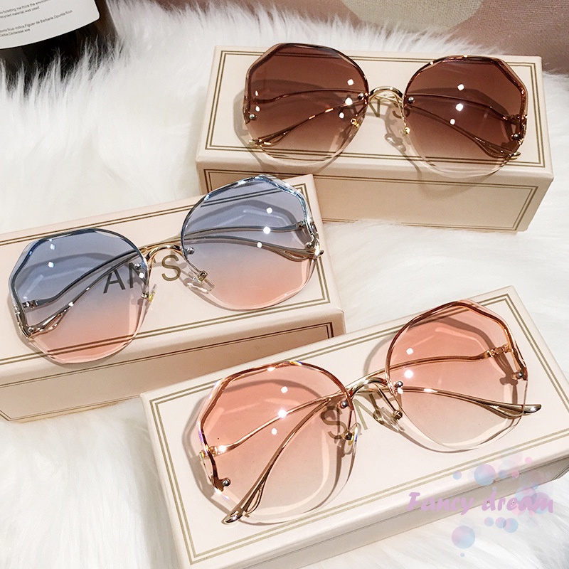 Gradual Polarized Sunglasses Lightweight Classic Round Frame Sun Protection Special Glasses For Women Men