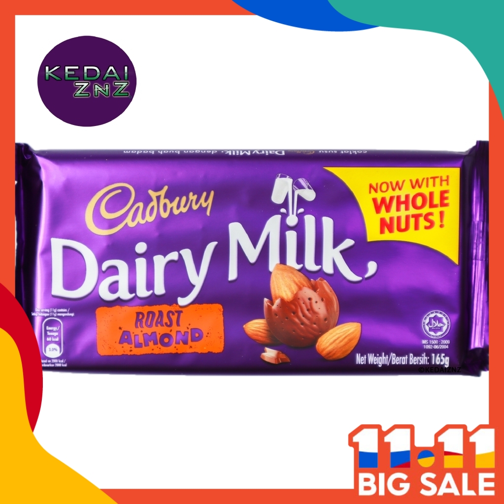 Chocolate Cadbury  Dairy Milk ROAST ALMOND Chocolate Bar 