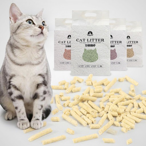 Tofu Cat Litter Biodegradable Clumping Pasir Kucing (6L) Shopee Malaysia