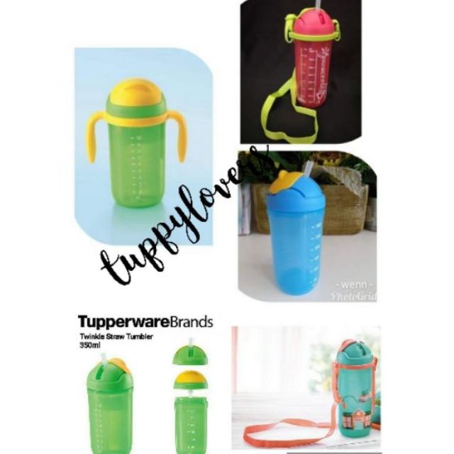 Tupperware twinkle straw tumbler