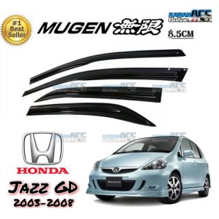 Mugen Style Door Visor Perodua Myvi 2005-2011 (4PCS/SET 